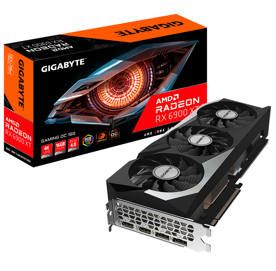 Karta graficzna - GIGABYTE Radeon RX 6900 XT GAMING OC - 16GB GDDR6 RAM - Karta graficzna - GV-R69XTGAMING OC-16GD