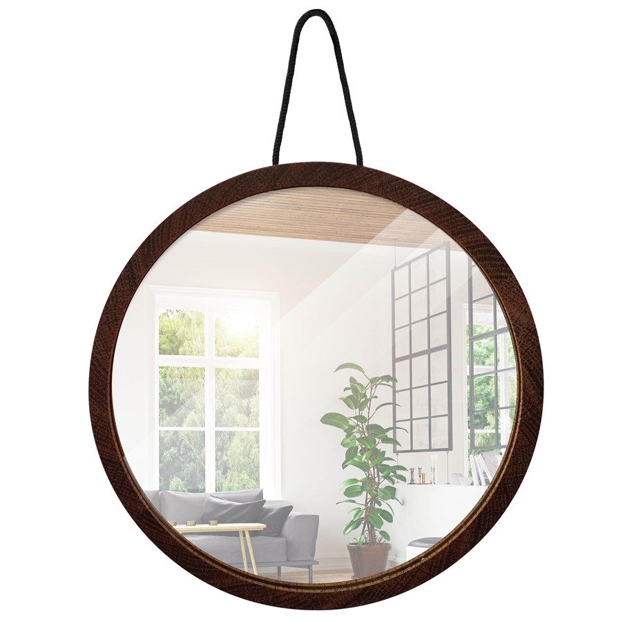 Dekoracje - Home>it Mirror - Smoked oak - 12286