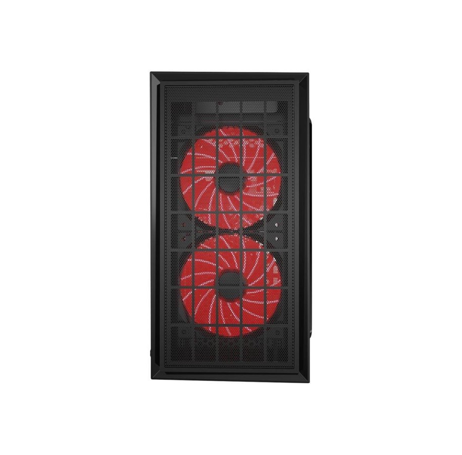 Obudowa komputerowa - Gembird FORNAX-950R - tower - micro ATX - Obudowa komputerowa - Tower - Czarny - CCC-FORNAX-950R
