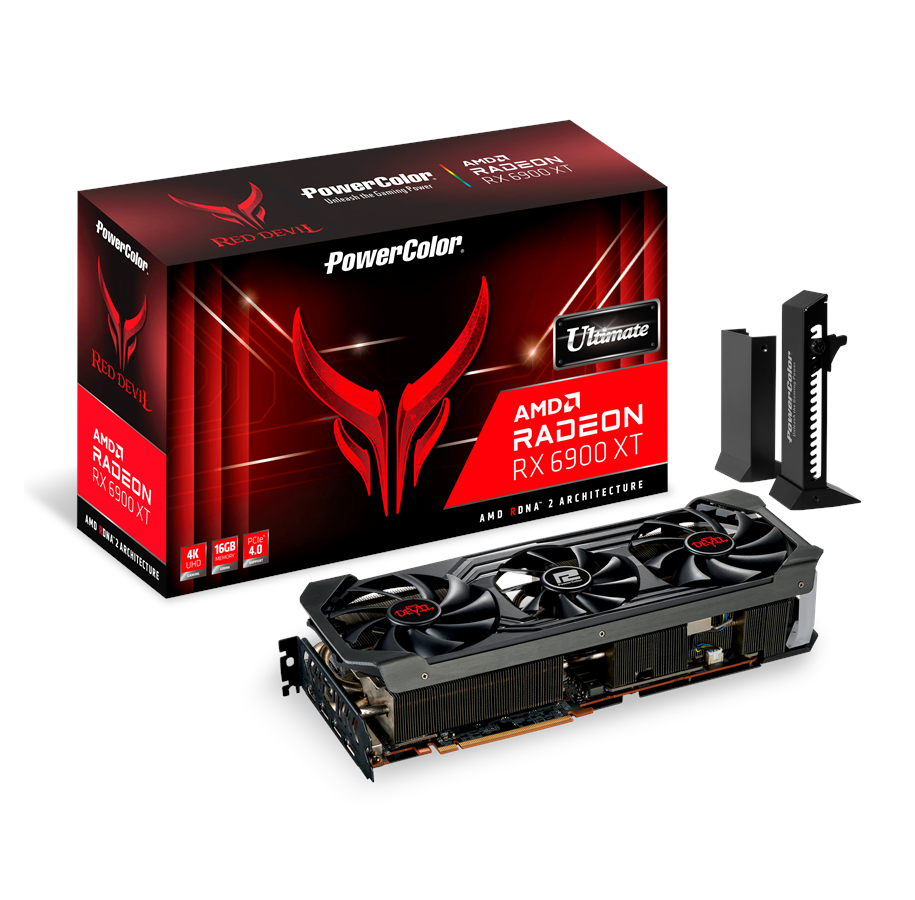 Karta graficzna - PowerColor Radeon RX 6900 XT Red Devil - 16GB GDDR6 RAM - Karta graficzna - AXRX 6900XTU 16GBD6-3DHE/OC