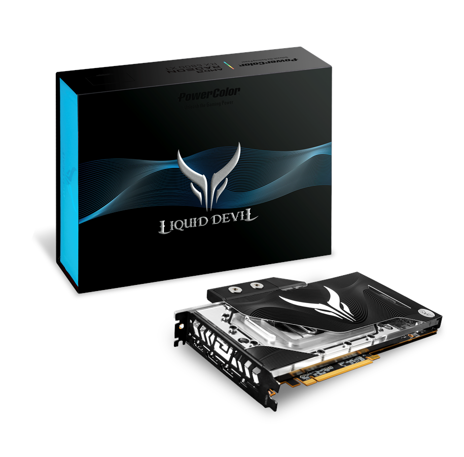 Karta graficzna - PowerColor Radeon RX 6900 XT Liquid Devil - 16GB GDDR6 RAM - Karta graficzna - AXRX 6900XTU 16GBD6-W2DHC/OC