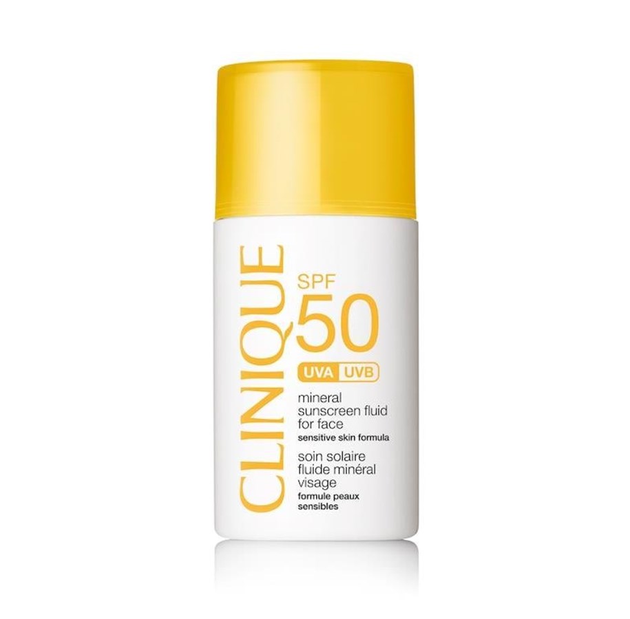 Pielegnacja twarzy - Clinique Mineral Sunscreen Fluid For Face SPF50 - 30ml - 020714776114