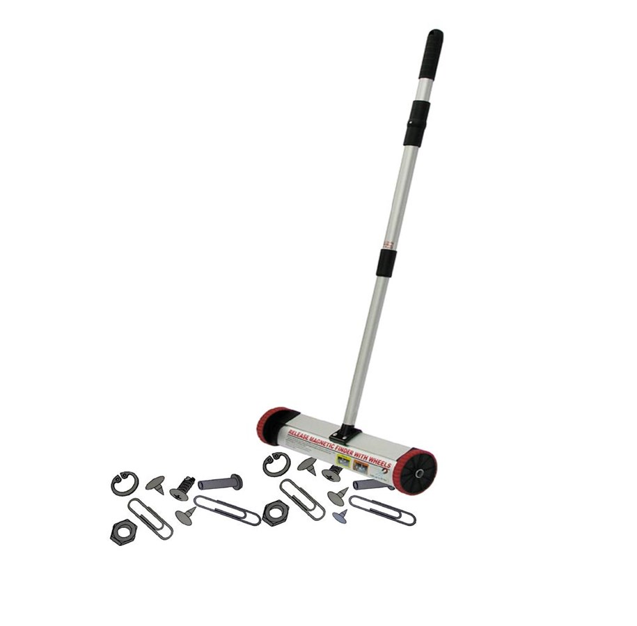 Narzedzia - Helmuth A. Jensen Eclipse magnetic sweeper w wheels 385mm - 87MSW385