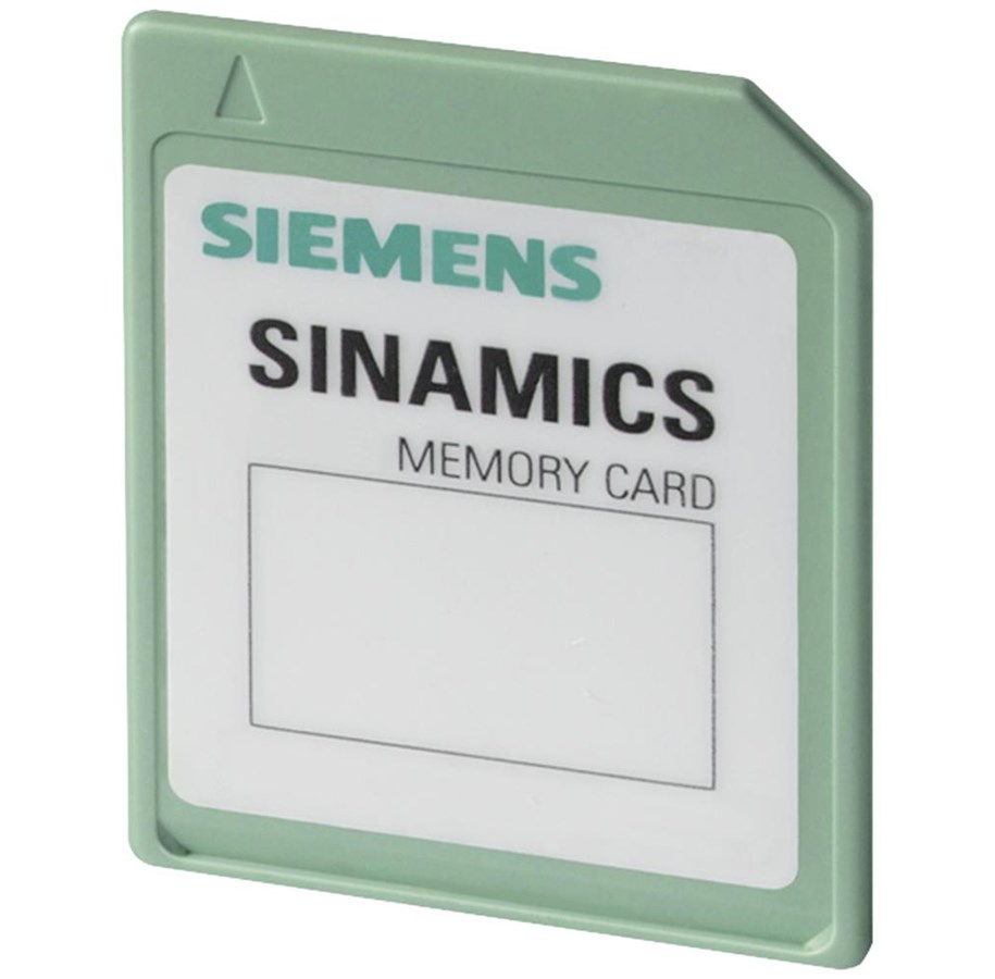 Serwo, ruch i roboty - Siemens Sinamics sd-card 512 mb empty - 6SL3054-4AG00-2AA0