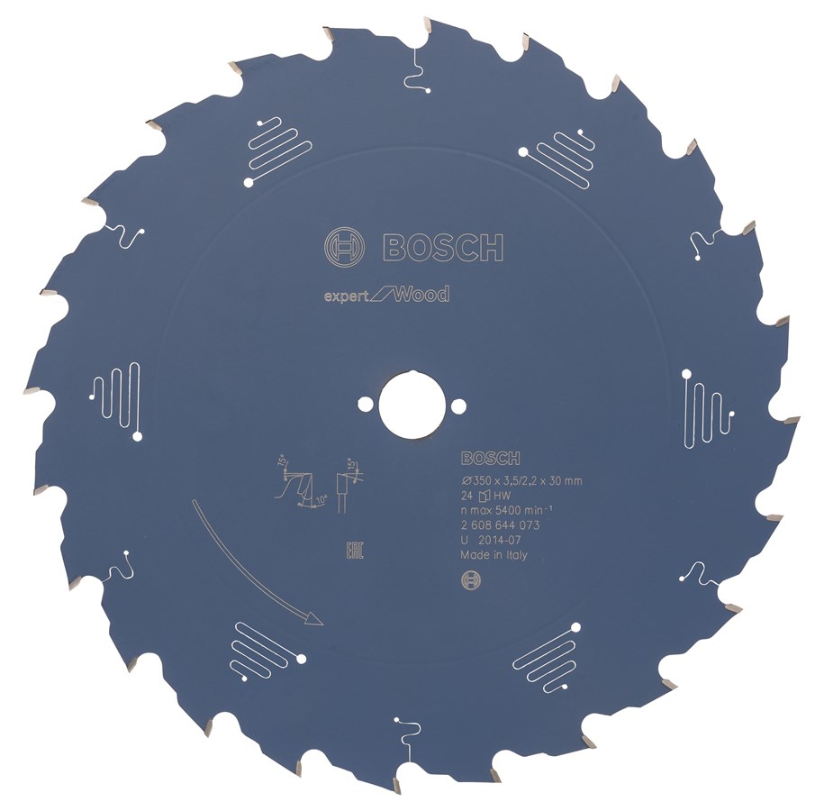Pila tarczowa - Bosch RUNDSAVKLINGE 350X30X3.5MM 24T EXP WOOD - 2608644073