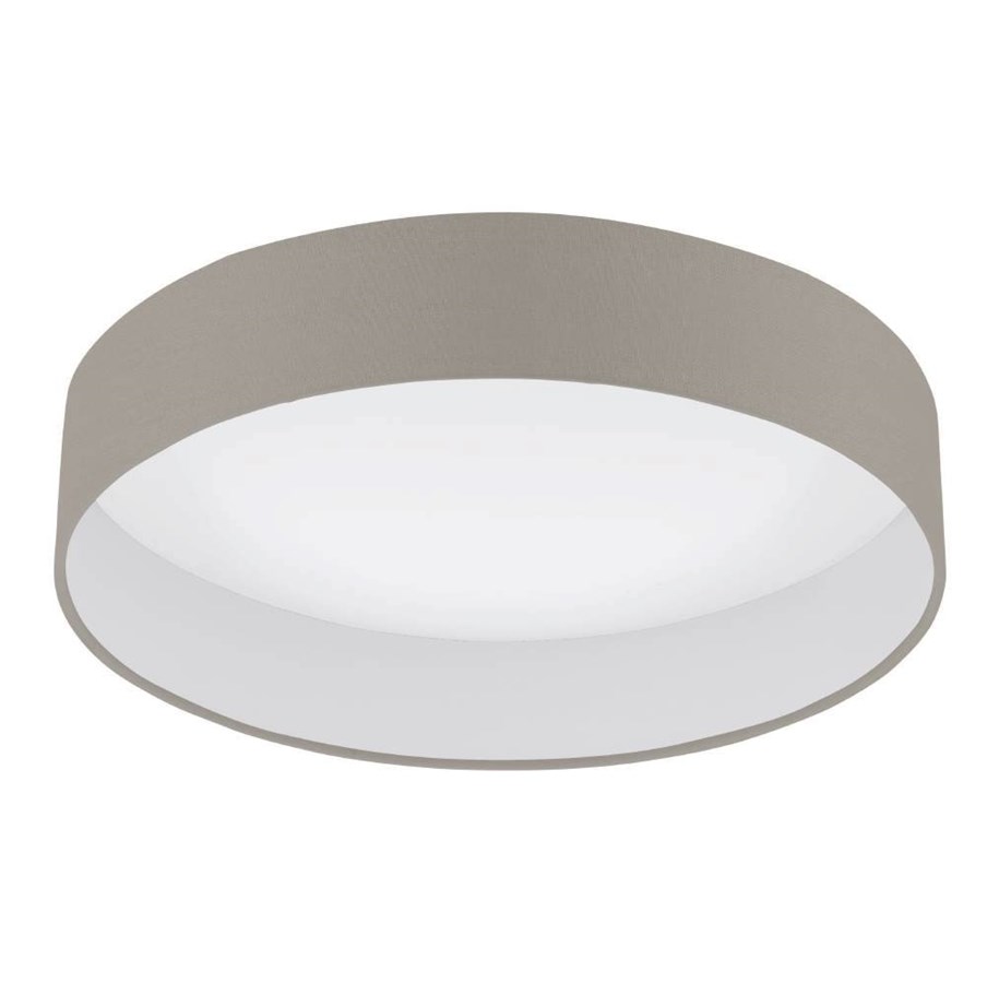 Lampy - EGLO PALOMARO 1 oprawa sufitowa, popielaty - 96539