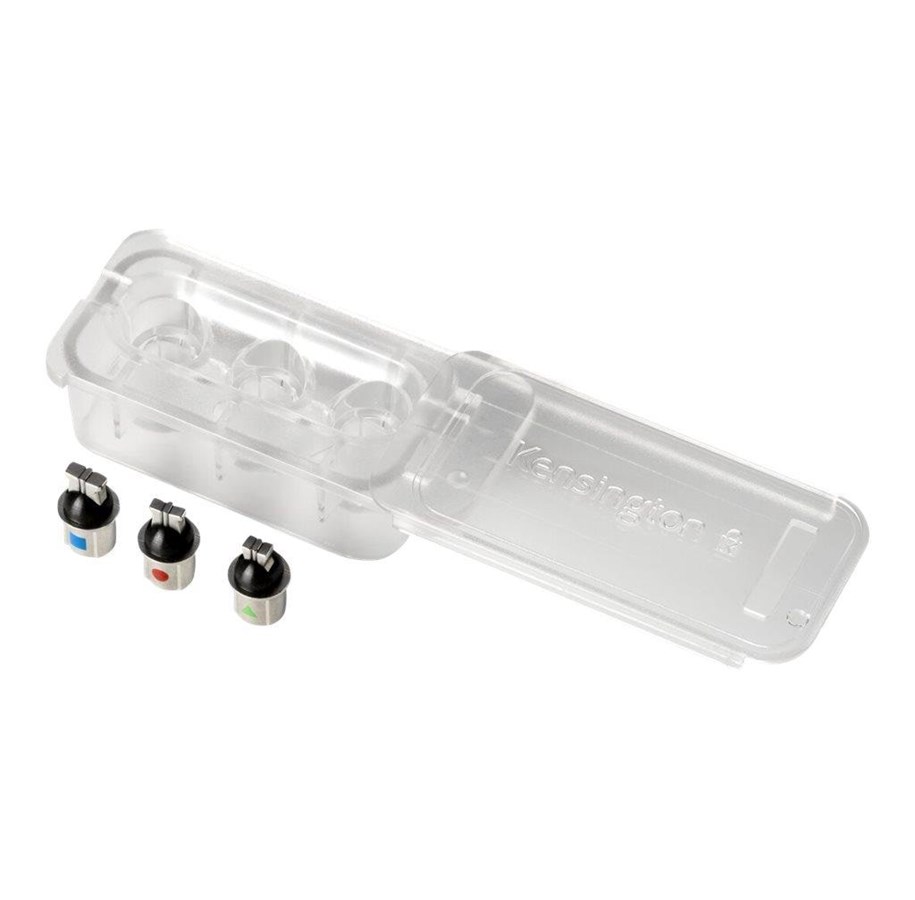 Akcesoria komputerowe - Kensington Replacement Lock Head Tips for Universal 3-in-1 Laptop Lock - K62315WW