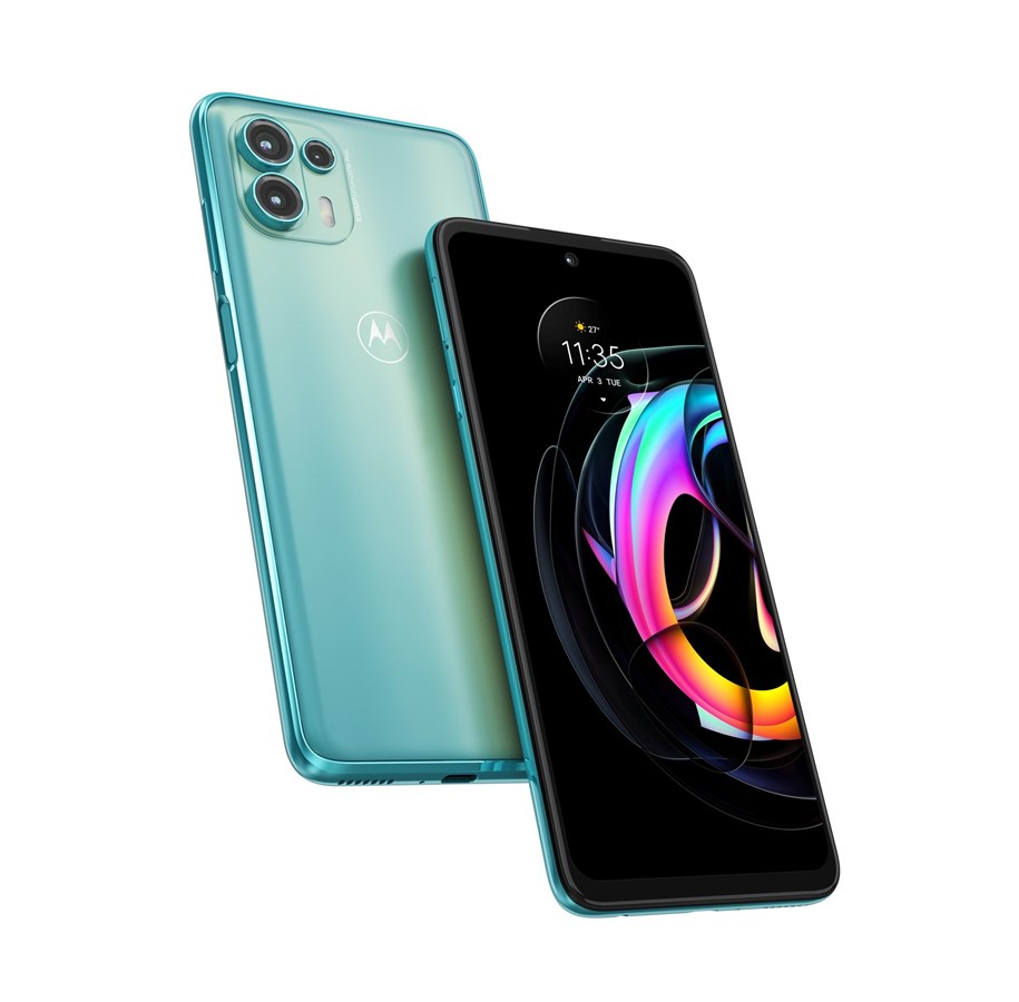 Telefon komórkowy - Motorola Edge 20 Lite 5G 128GB - Lagoon Green - PANE0045SE