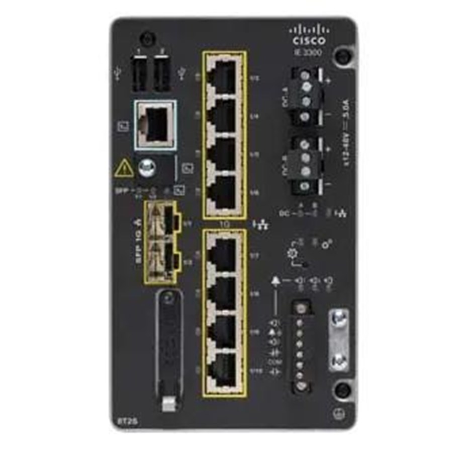 Switch - Cisco Catalyst IE3300 Rugged Series - IE-3300-8T2S-E