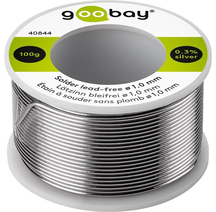 Lutowanie energetyczne i gazowe - Pro Solder lead-free ø 1.0 mm 100 g - 4040849408441