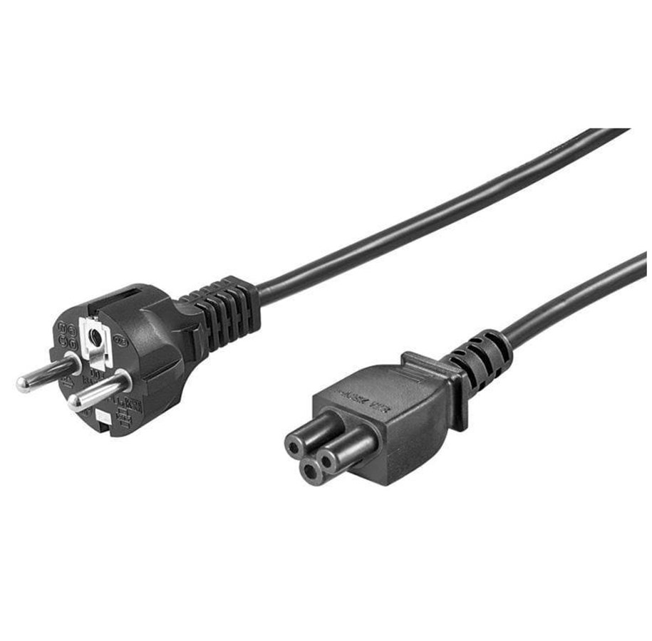 Kabel zasilajacy (wewnetrzny) - Pro Power Cable C5 (Mickey Mouse) - Black - Straight - 1 m - PC-C5S-1M-B