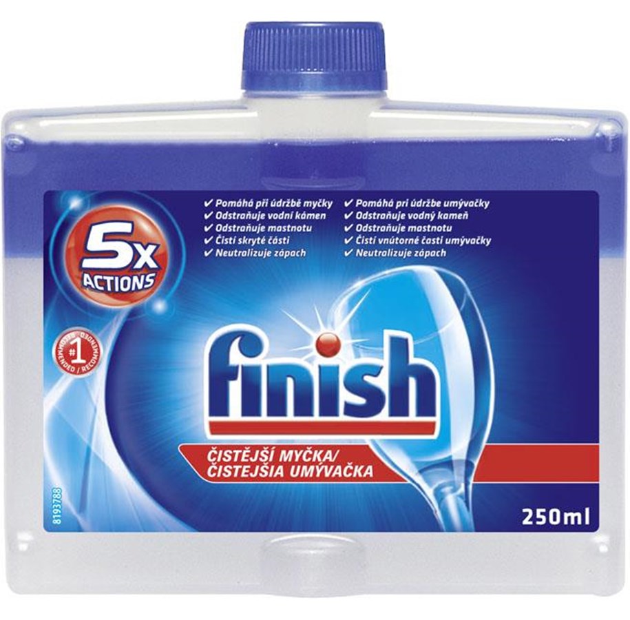 Akcesoria do czyszczenia - Finish Dishwasher Cleaner 250ml - 8594002680138