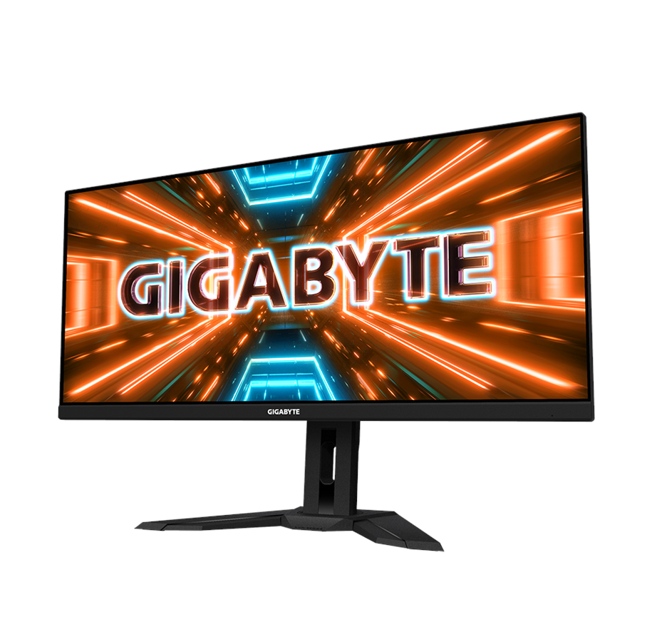 Monitor - 34" GIGABYTE M34WQ - 3440x1440 (WQHD) - 144Hz - IPS - 2x 3W Speakers - M34WQ