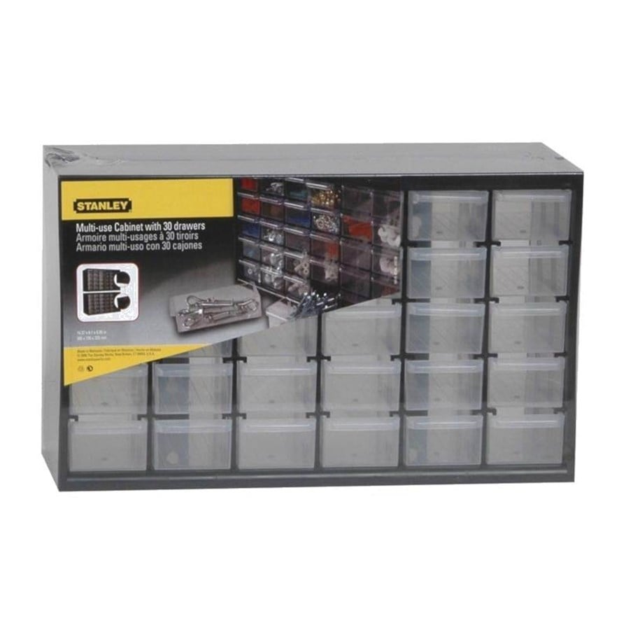 Skrzynki narzedziowe i systemy przechowywania - Stanley Multi-Purpose Storage Bin With 30 Small Drawers - 1-93-980