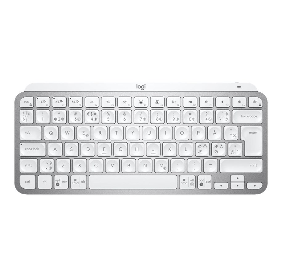 Klawiatura - Logitech MX Keys Mini for Business - Klawiatury - Nordycki - Szary - 920-010605