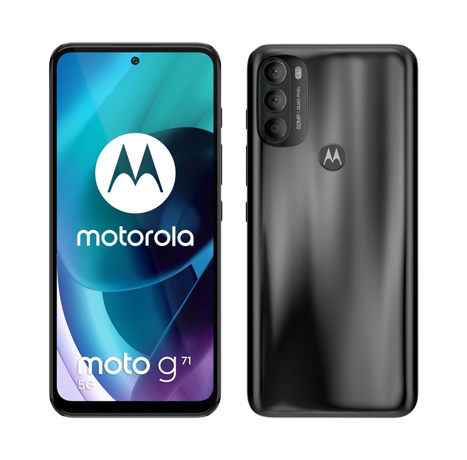 Telefon komórkowy - Motorola Moto G71 5G 128GB/6GB - Iron Black - PAS20040SE