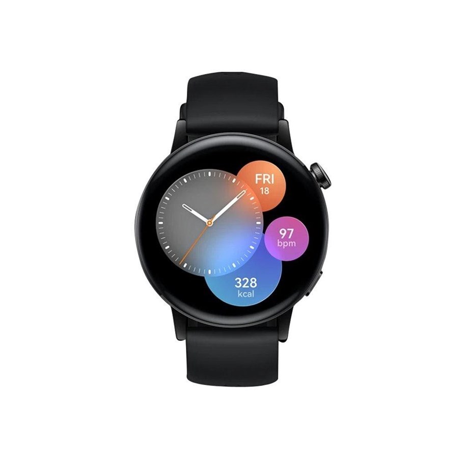 Smartwatch, zegarek i opaska sportowa - Huawei Watch GT 3 Active 42mm - Black - 55027152
