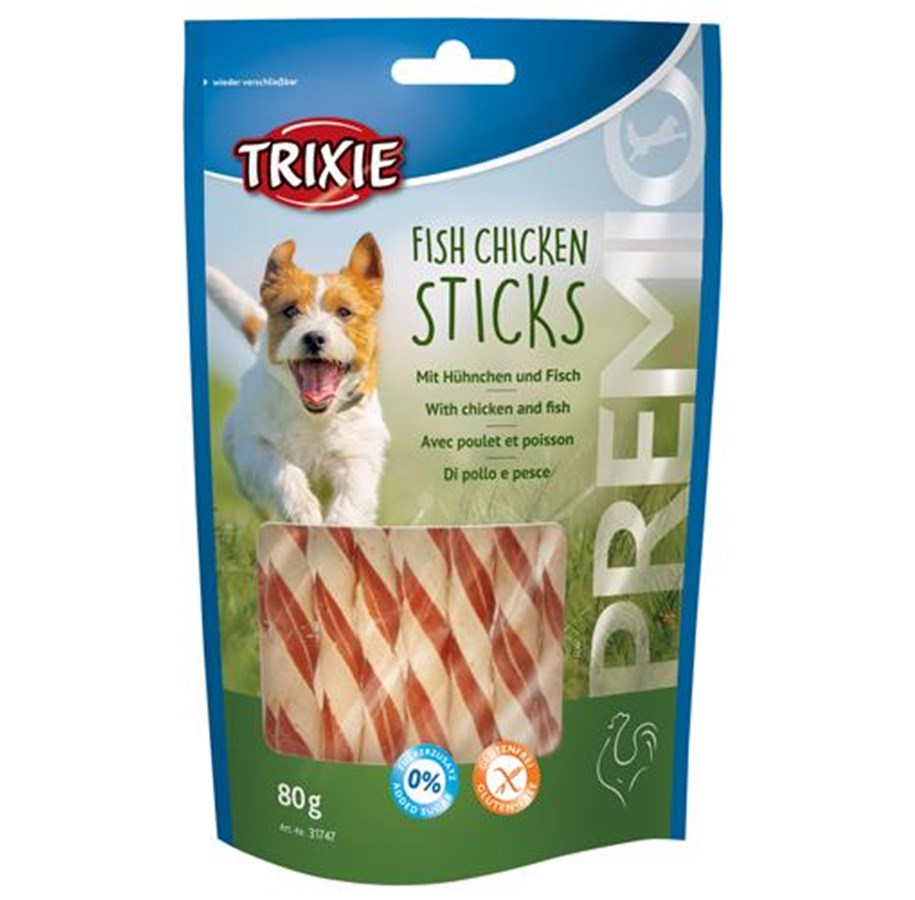 Psy - Trixie PREMIO Fish Chicken Sticks 80 g - TX31747