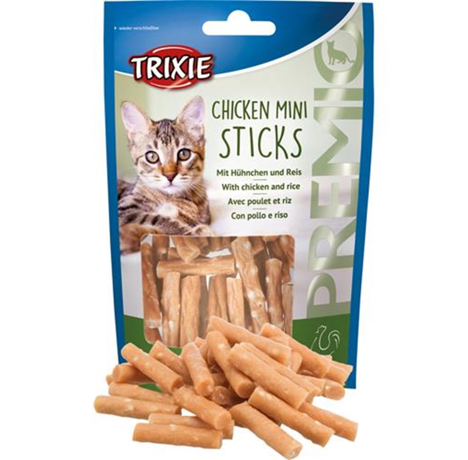 Koty - Trixie PREMIO Chicken Mini Sticks 50 g - TX42708