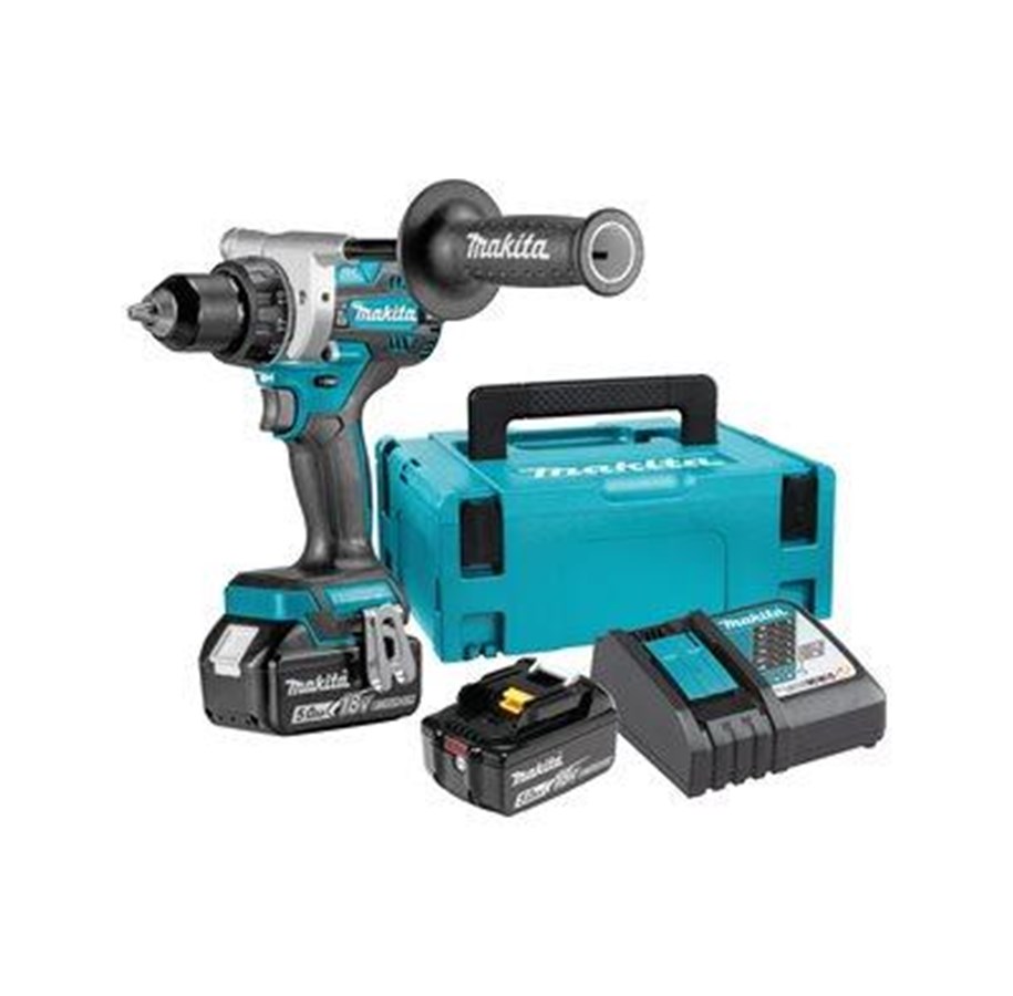 Makita DDF486RTJ Cordless Drill Driver – 18V Li-Ion, Compact & Powerful For DIY - View #2