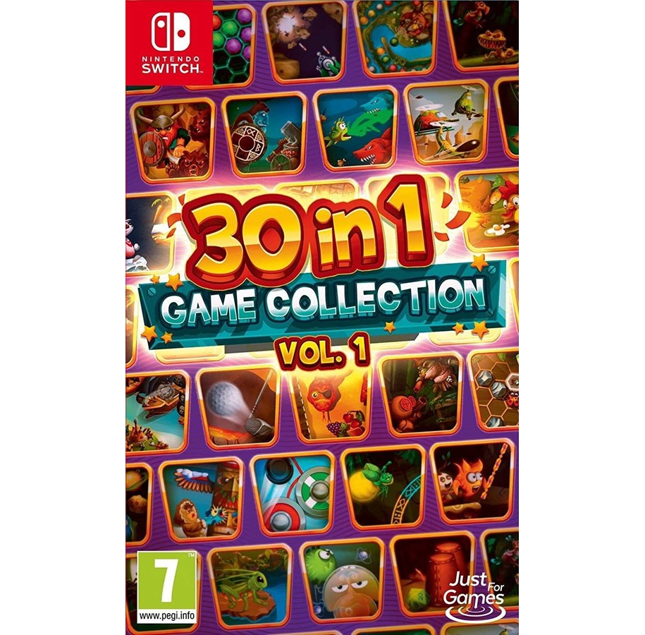 Gry - 30-in-1 Game Collection: Vol. 1 (Code in a Box) - Nintendo Switch - Impreza - 3700664528168