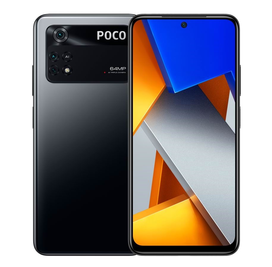 Telefon komórkowy - Xiaomi POCO M4 Pro 4G 128GB/6GB - Power Black - MZB0B1CEU