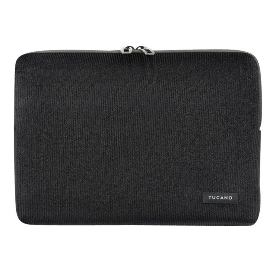 Torba, plecak i pokrowiec na laptopa - Tucano Velluto Etui do MacBook Air/Pro 13" & Laptop 13" | Czarny - BFVELMB13-BK