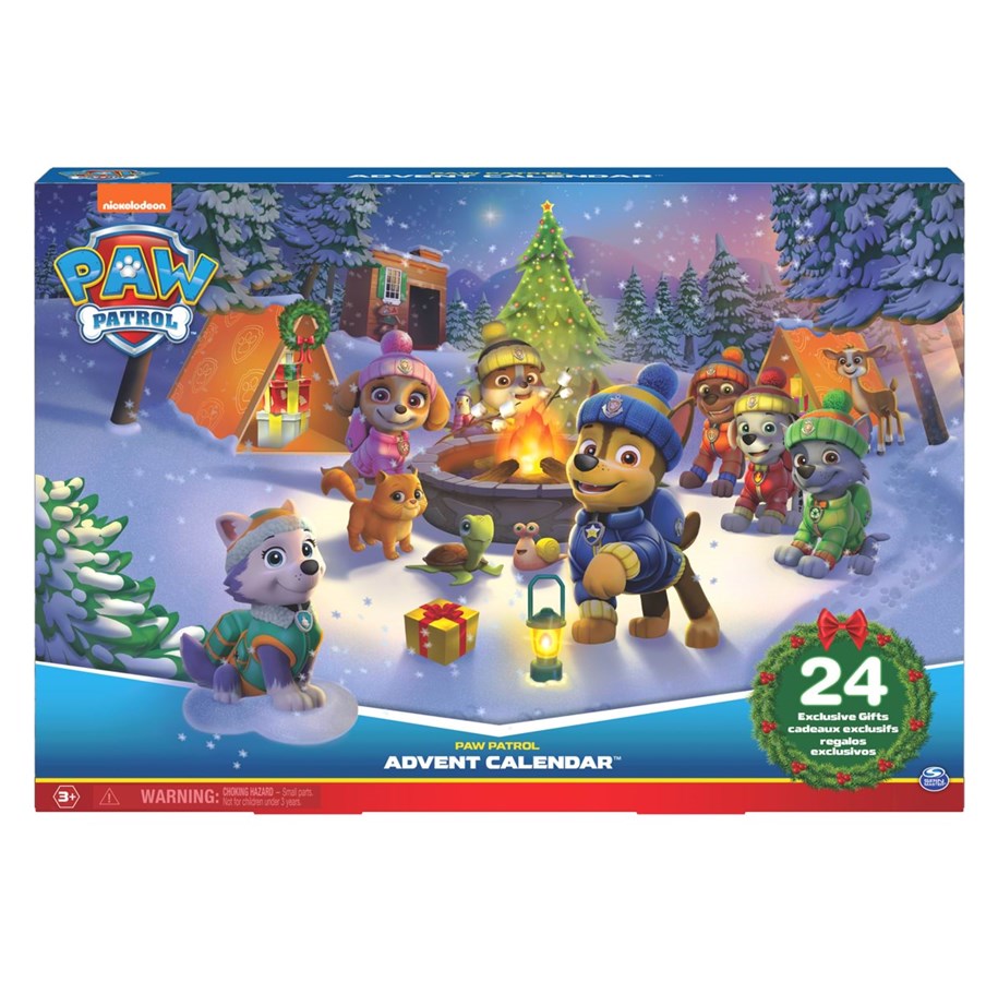 Kalendarz Swiateczny - Paw Patrol Kalendarz adwentowy Psi Patrol - 6063791