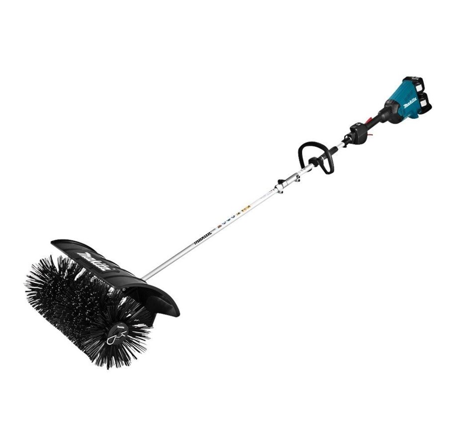 Akcesoria do czyszczenia - Makita 199318-5 sweeping brush attachment - for stubborn dirt leaves - 199318-5
