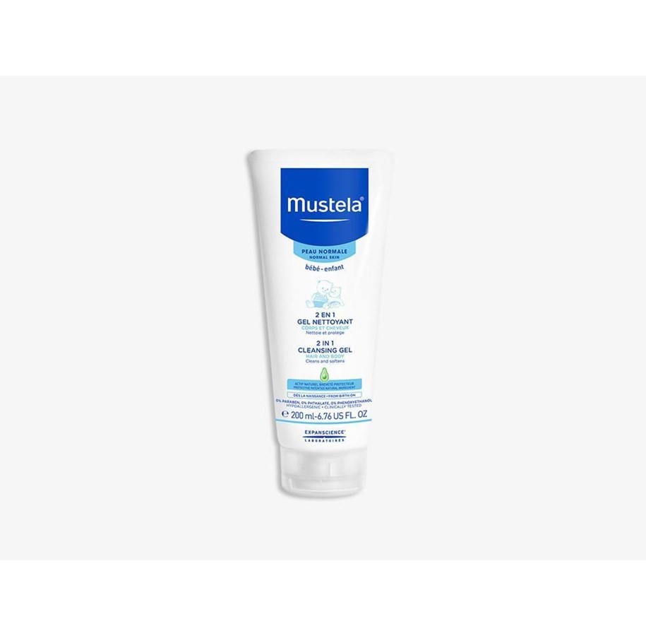 Pielęgnacja włosów - Mustela 2 in 1 Cleansing Gel with Avocado 200 ml - C-MU-065-01