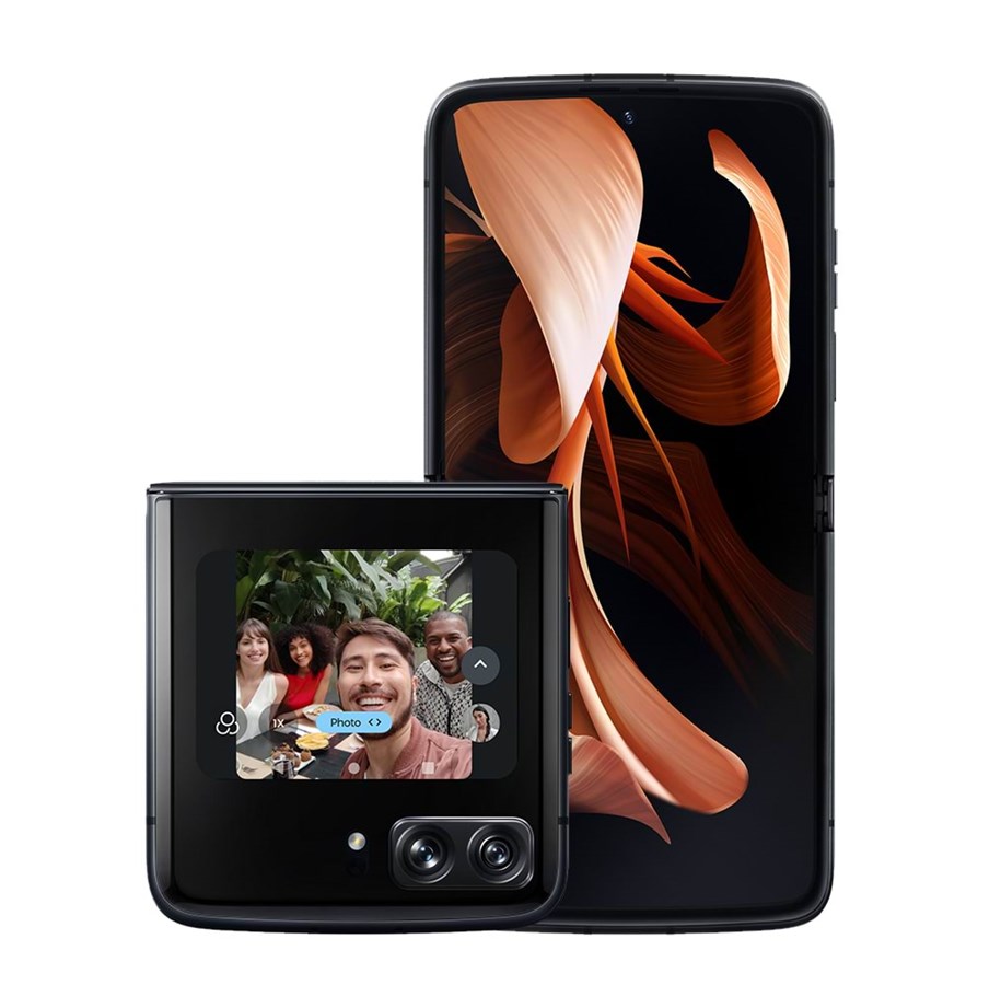 Telefon komórkowy - Motorola Razr 2022 5G 256GB/8GB - Satin Black - PAUG0005SE