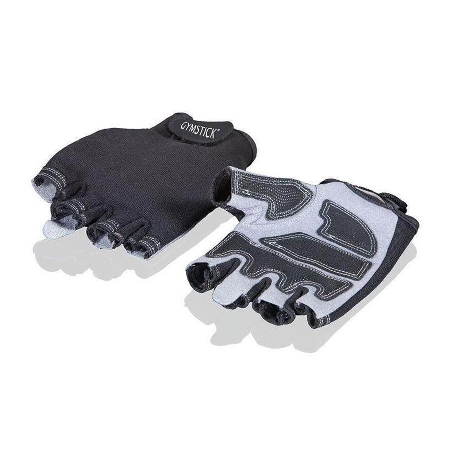 Sport i fitness - Gymstick Training Gloves Large (black-grey) - 61135-L