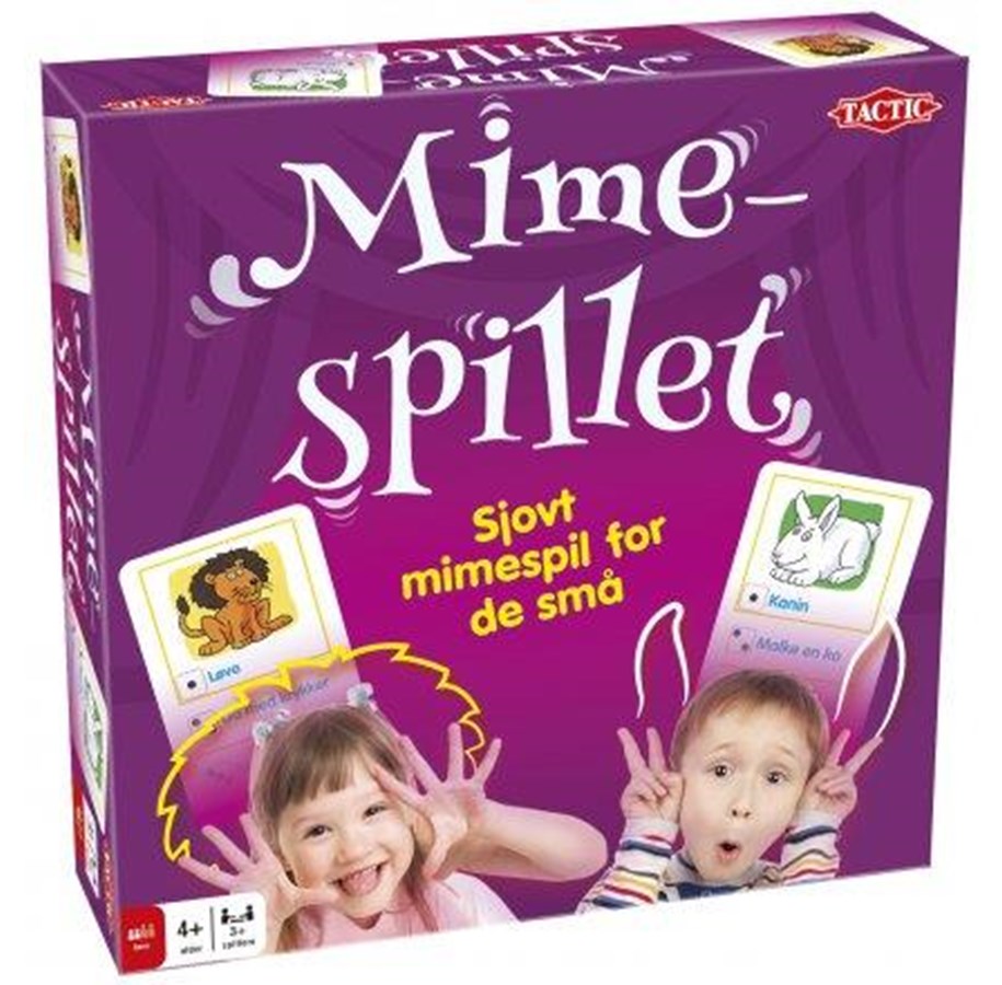 gry-planszowe-karciane-i-kosci - Tactic Mimespillet (DK) - 01375