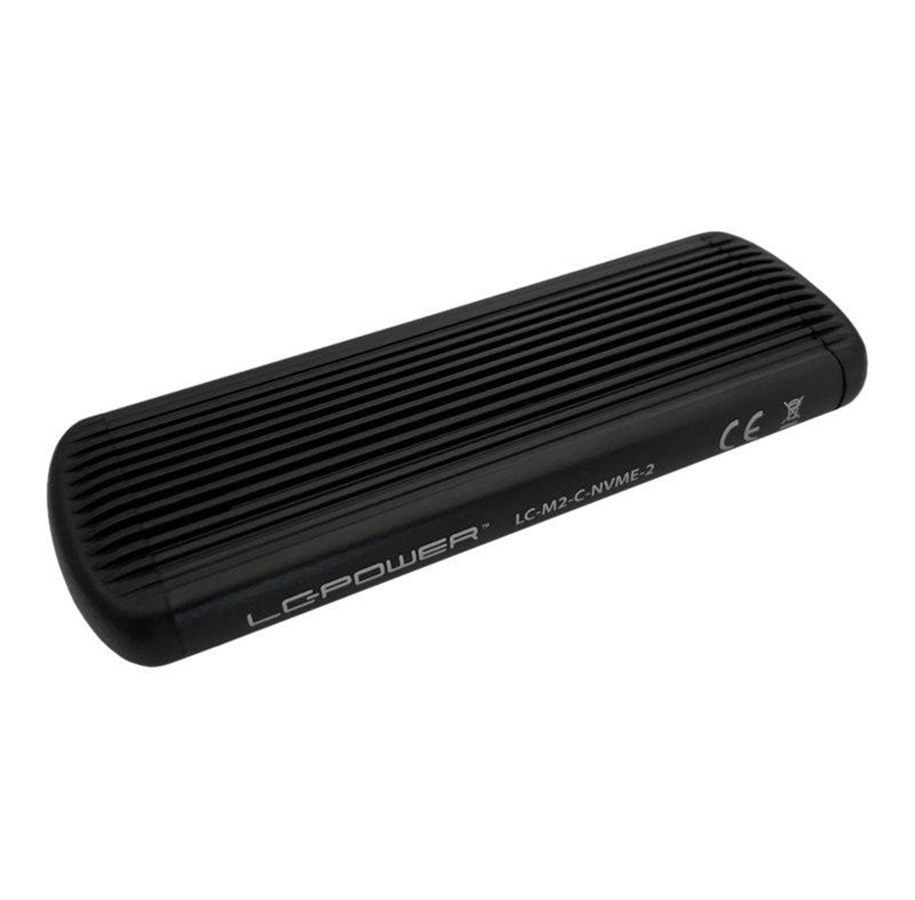 Dysk twardy - akcesoria - LC Power LC-M2-C-NVME-2 - storage enclosure - M.2 NVMe Card - USB 3.2 (Gen 2x1) - LC-M2-C-NVME-2