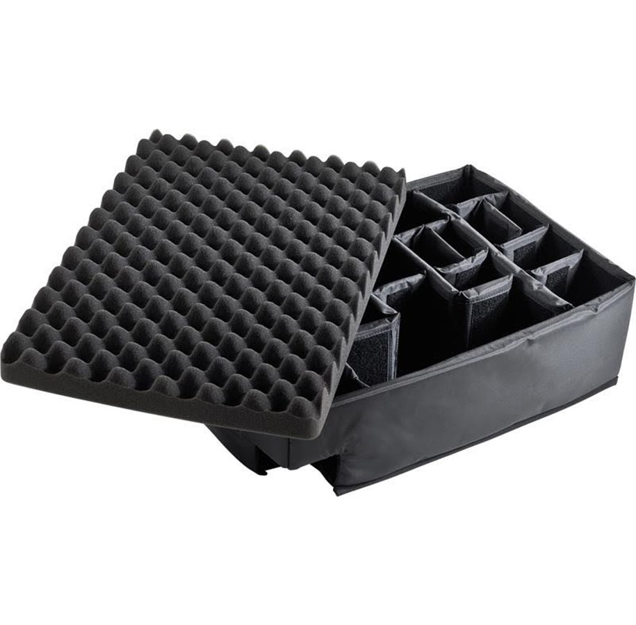 Zarzadzanie kablami - B&W International RPD/6700 - padded divider set for carrying case - RPD/6700