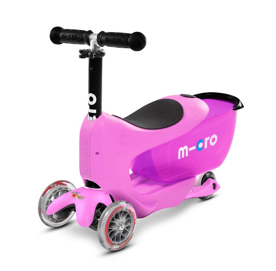 Zabawki na zewnatrz - Micro Mini2go Deluxe Plus - Pink - MMD033