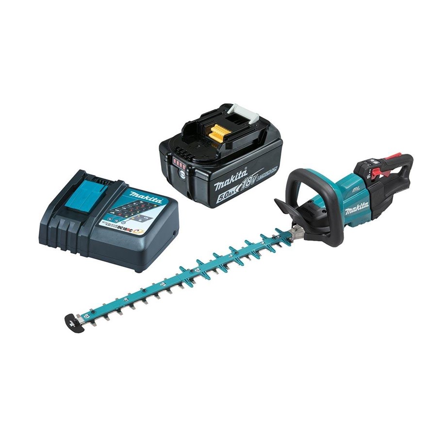 Nozyce do zywoplotu - Makita 18V Brushless Hedge Trimmer 600mm Kit - DUH602RT