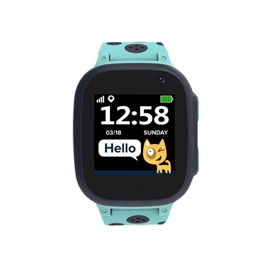 Smartwatch, zegarek i opaska sportowa - Canyon Kids Sandy KW-34 - CNE-KW34BL