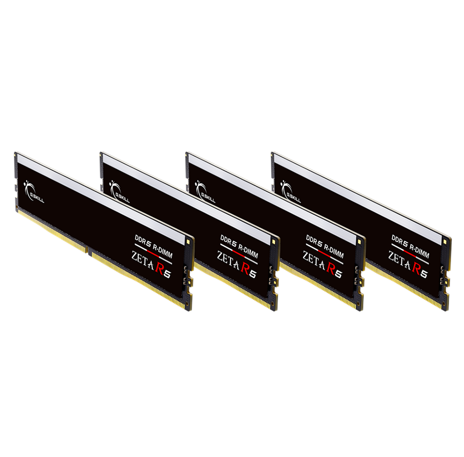 RAM - G.Skill Zeta R5 DDR5-6400 - 64GB - CL32 - Quad Channel (4 pcs) - Intel XMP - Czarny - F5-6400R3239G16GQ4-ZR5K