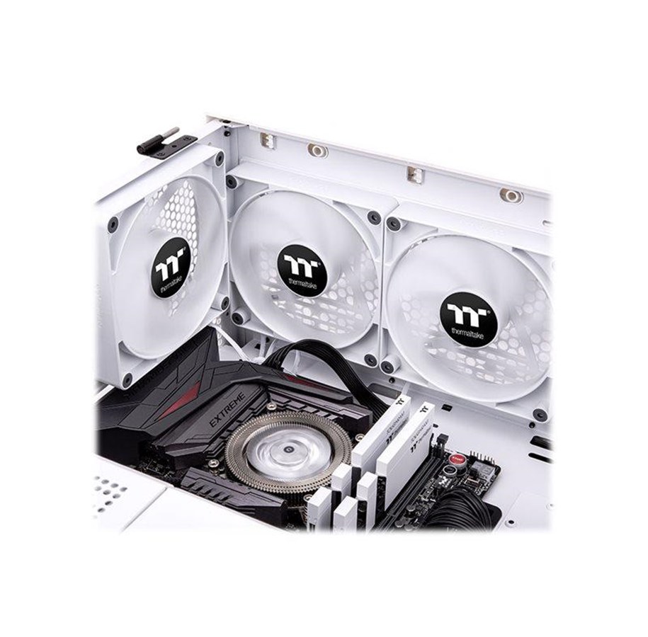 Wentylator obudowy - Thermaltake CT140 - Wentylator obudowy - 140mm - Biały - CL-F152-PL14WT-A