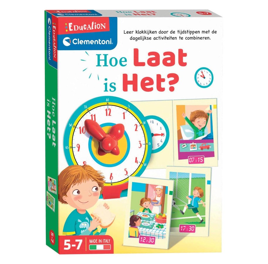 Interaktywne zabawki (Arduino itp.) - Clementoni Education - What time is it? - 56177
