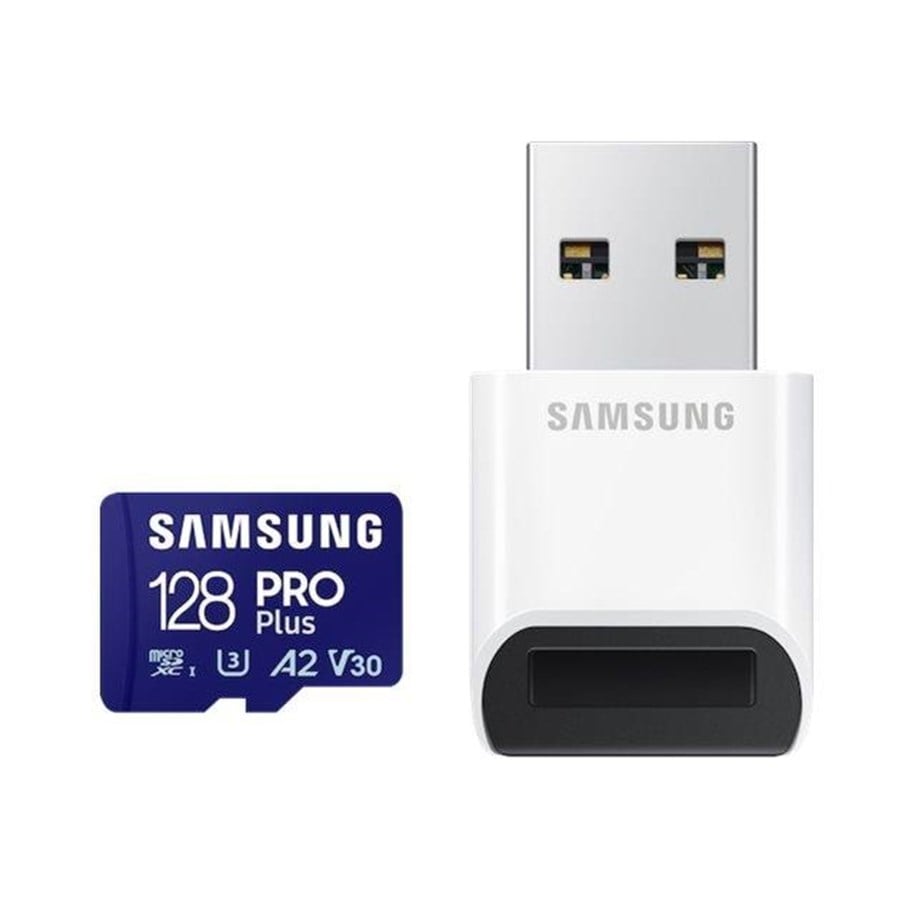 Karta pamięci - Samsung PRO Plus SD + USB Card Reader - 180MB/s - 128GB - MB-MD128SB/WW