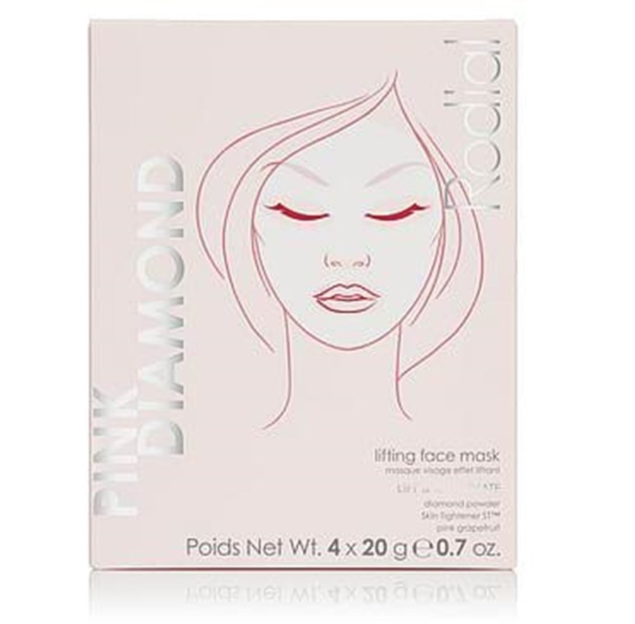 Pielegnacja twarzy - Rodial Pink Diamond Lifting Face Mask - 5060725473539