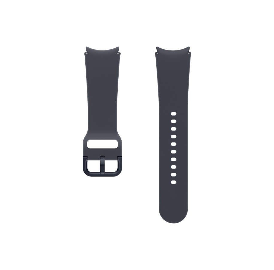 Smartwatch - akcesoria - Samsung Galaxy Watch6 Sport Band (S/M) - Graphite - ET-SFR93SBEGEU