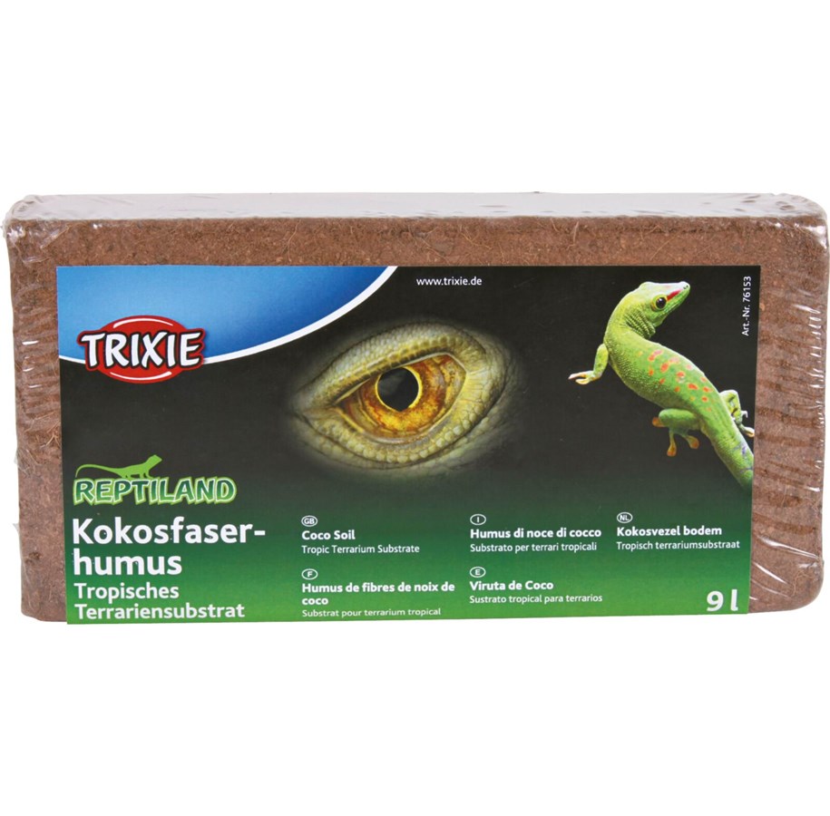 Habitat décor - Trixie Coco Soil Tropical Terrarium Substrate 9L - TX76153