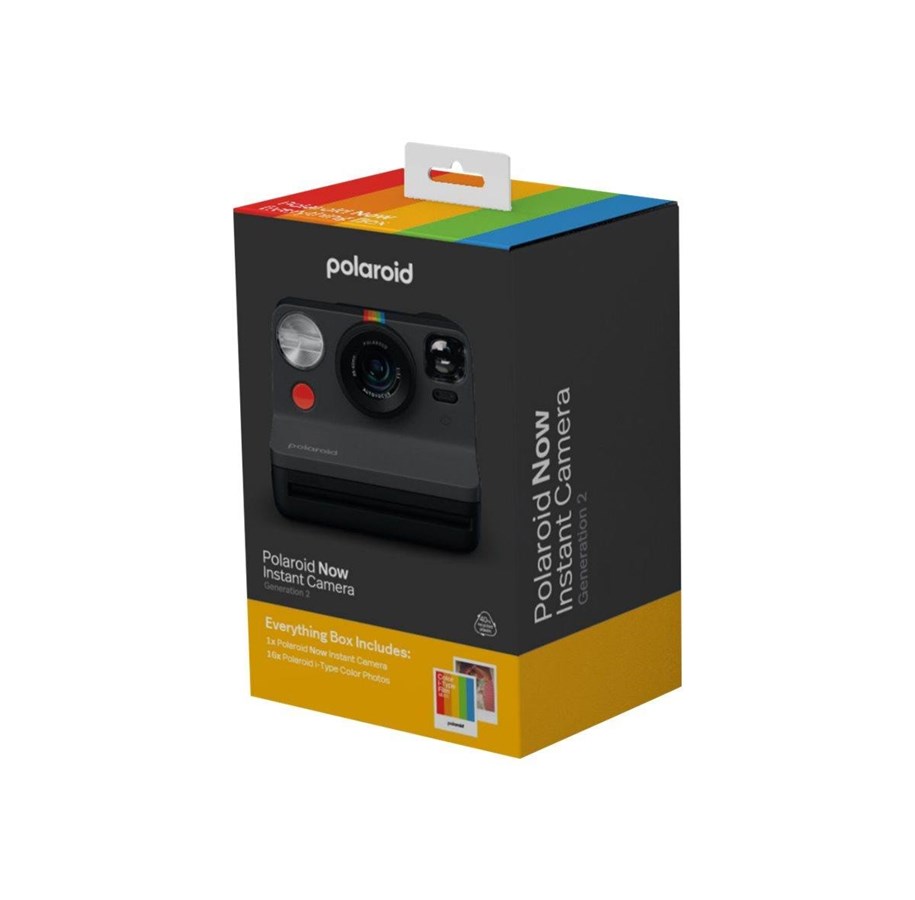 Aparat fotograficzny - Polaroid Now Gen 2 Everything Box - Black - 006248