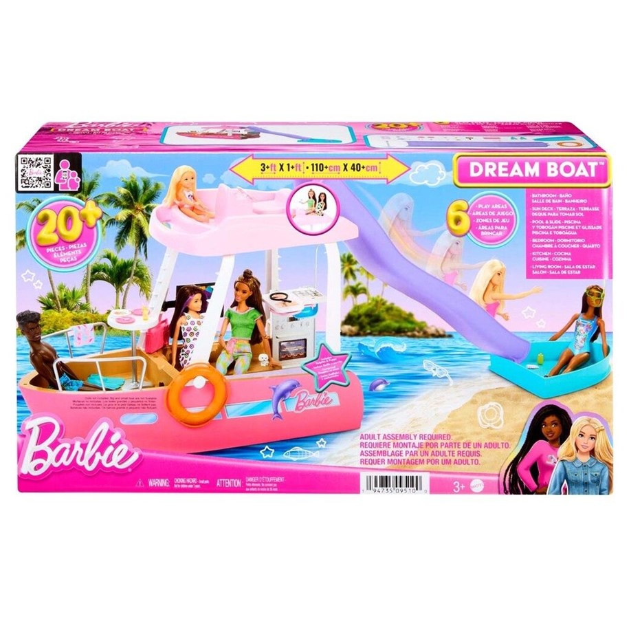 Zestawy do zabawy - Barbie DreamBoat - HJV37
