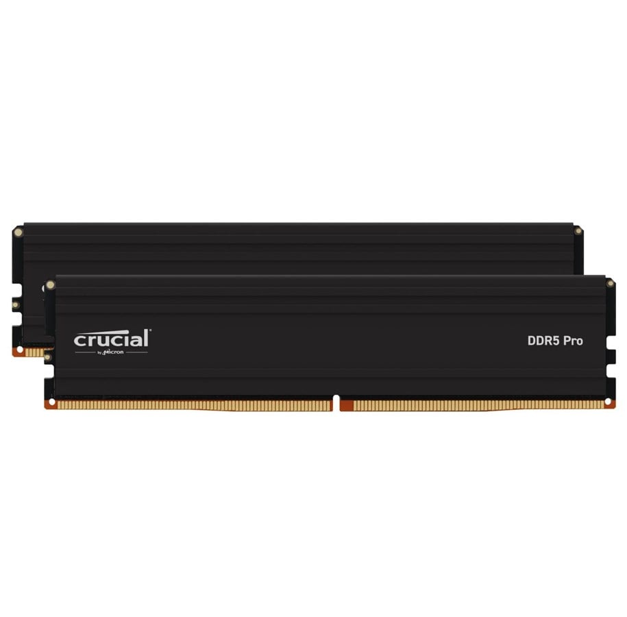 RAM - Crucial PRO DDR5-5600 - 64GB - CL46 - Dual Channel (2 pcs) - AMD EXPO - Czarny - CP2K32G56C46U5
