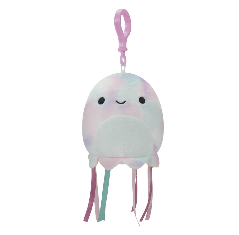 Plusz - Squishmallows - 9 cm Plush P14 Clip On - Krissa the Jellyfish - 0196566183971