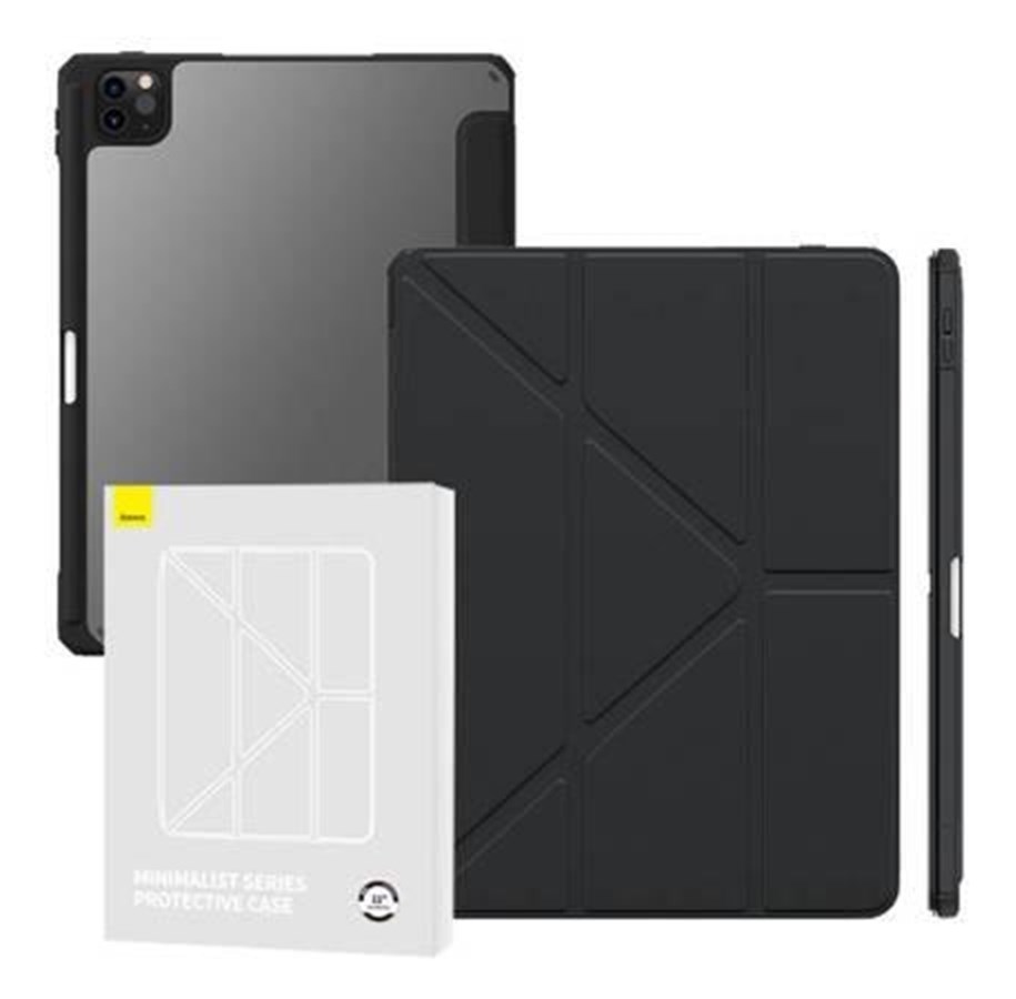 Tablet - pokrowce i etui - Baseus Protective case  Minimalist for iPad Pro (2018/2020/2021/2022) 11-inch (black) - P40112502111-01